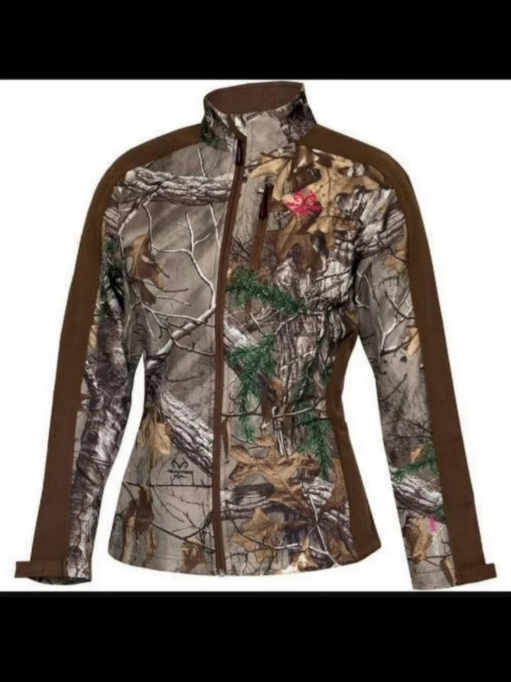 Realtree Camouflage Softshell Hunting Jacket Womens' Sz Medium